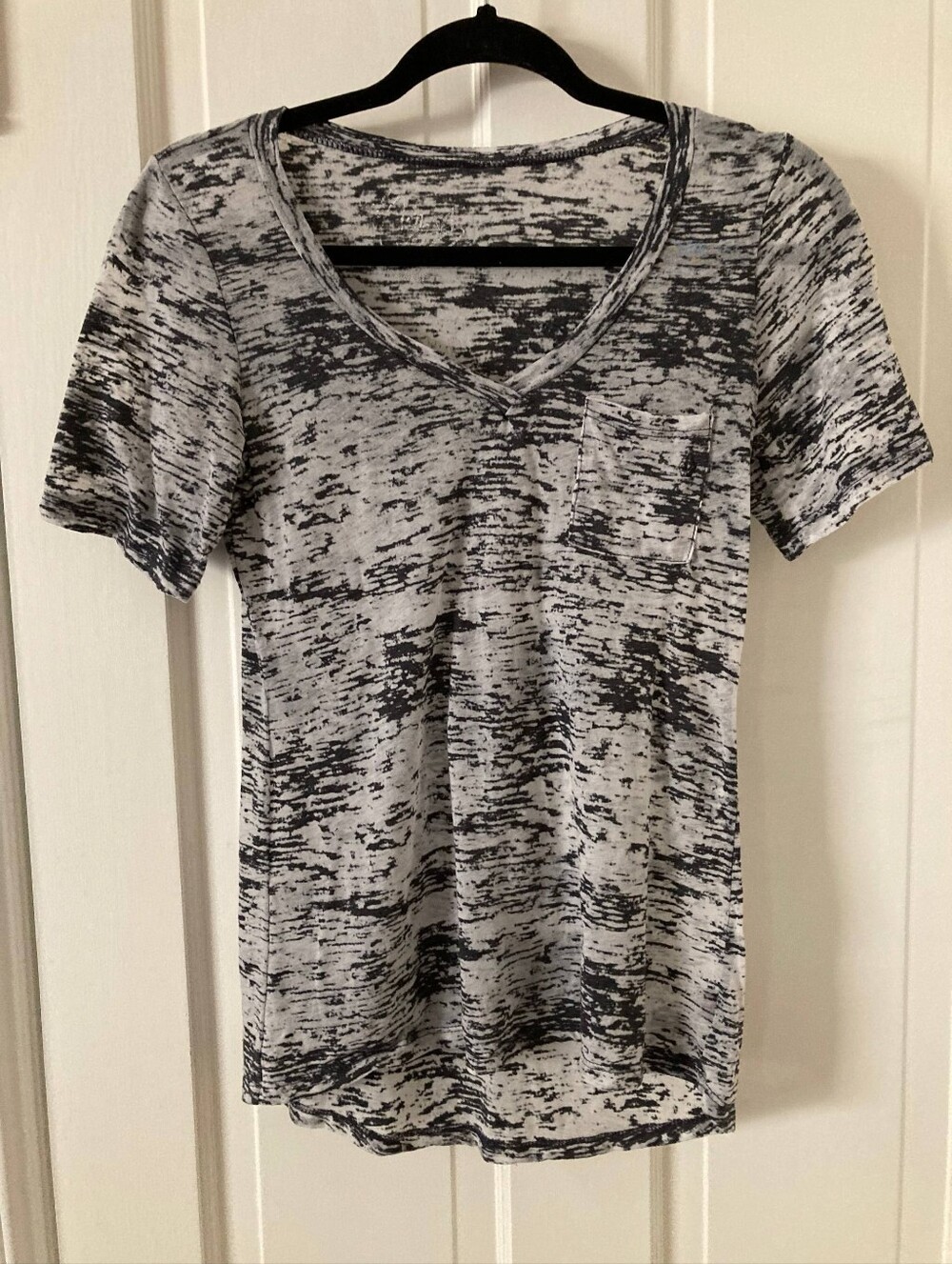 Volcom Marble Wash V-Neck Pocket Tee